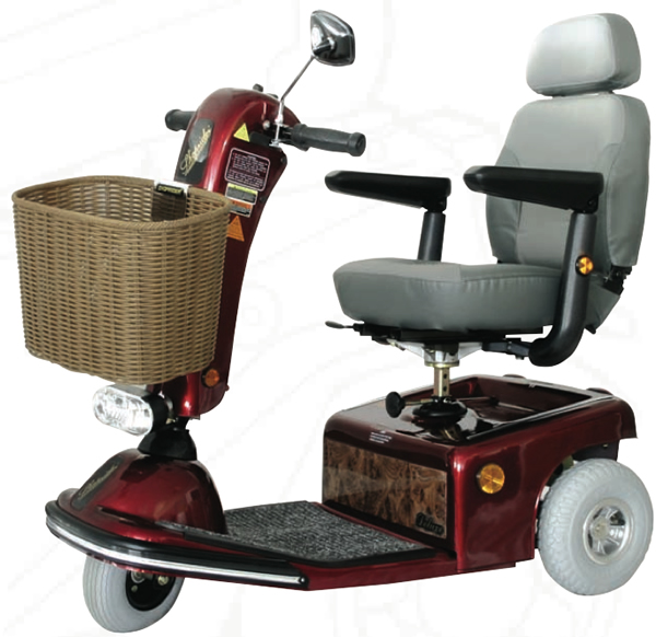 Shoprider Sunrunner 3 - 3 Wheel Scooter