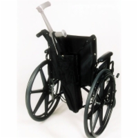 Crutch Holder For Manual Wheelchairs
