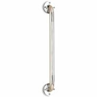 18" Wall Grab Bar - Chrome Knurled